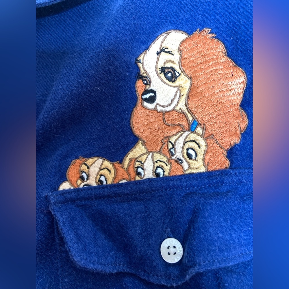 Vintage Lady and the Tramp Flannel Shirt - Picture 10 of 11
